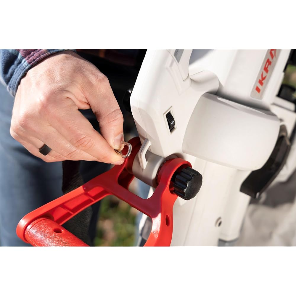 IKRA aspirateur souffleur de Feuilles à Batterie 3en1 IALS 2-20 INCL. 2X Batterie & Double Chargeur Rapide : Jardin