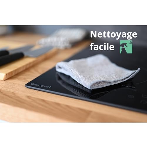 Beldeko Plaque induction 3 feux 5500W avec booster