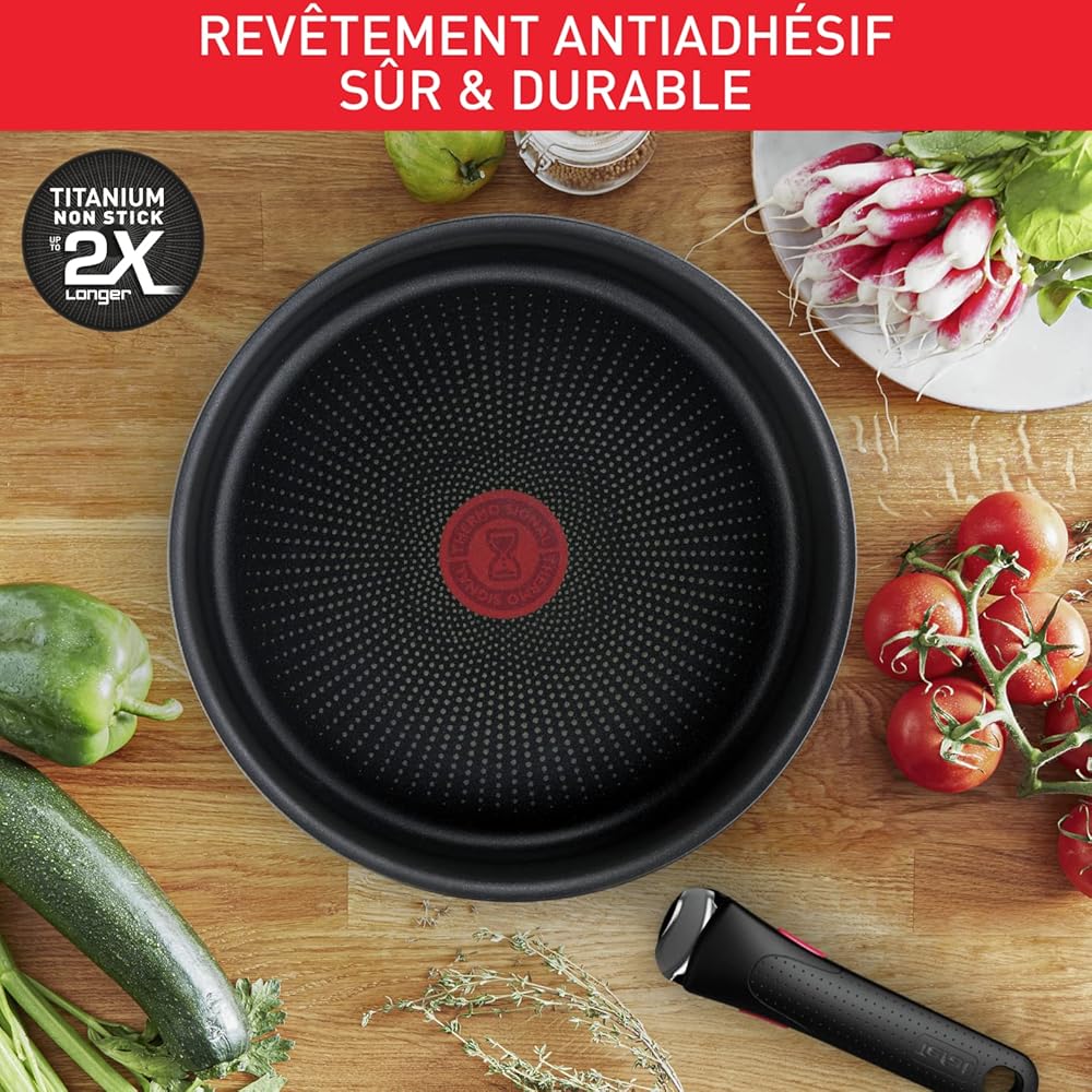 Tefal Ingenio Batterie de cuisine 20 pièces, induction