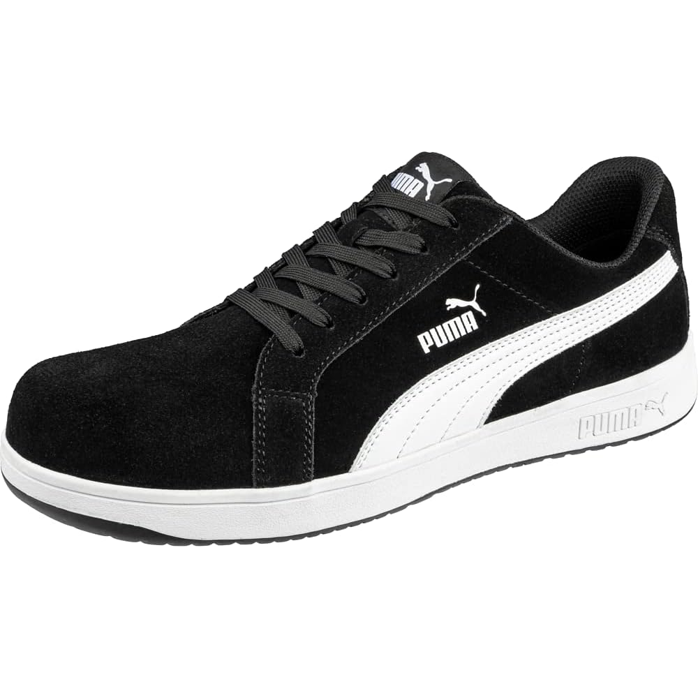 PUMA Safety Iconic Suede Low EH Chaussures de sécurité à bout composite antidérapant pour femme : Mode