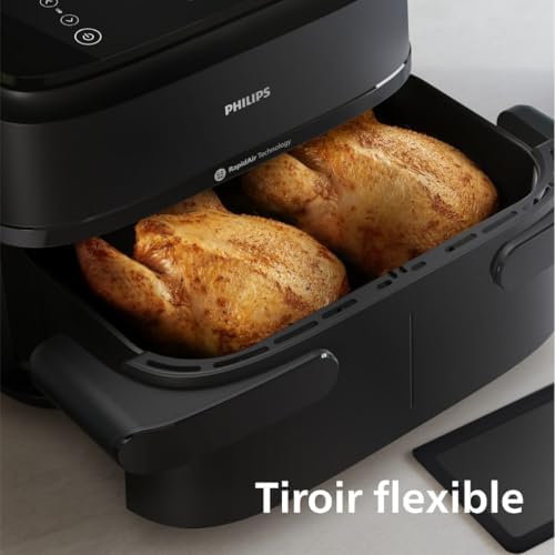 Philips Air Fryer Série 5000 9L, cuisson vapeur, 19 modes