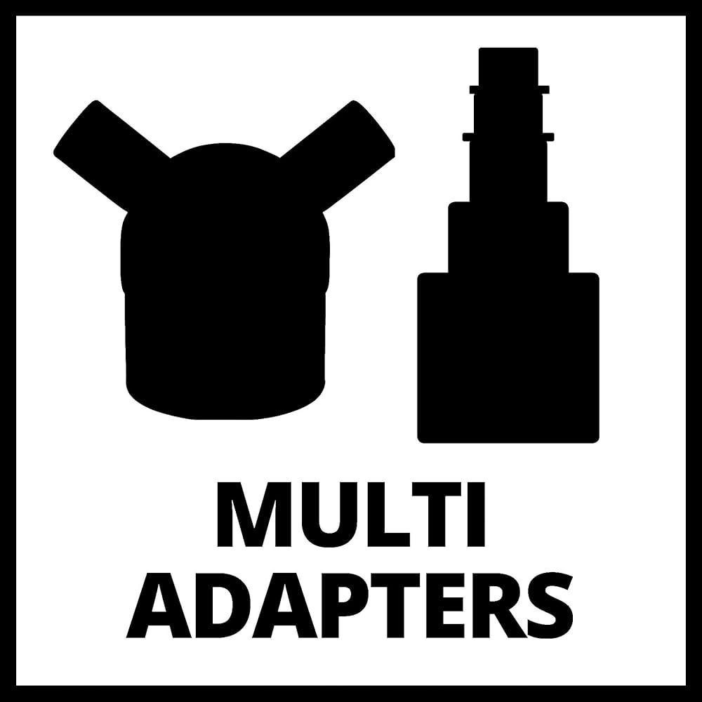 Einhell Centrale d’aspiration TE-VE 550/1 A (550 W, adaptateur pour aspirateur, clip de fixation pour sac collecteur 65 L) Livré avec un sac : Bricolage