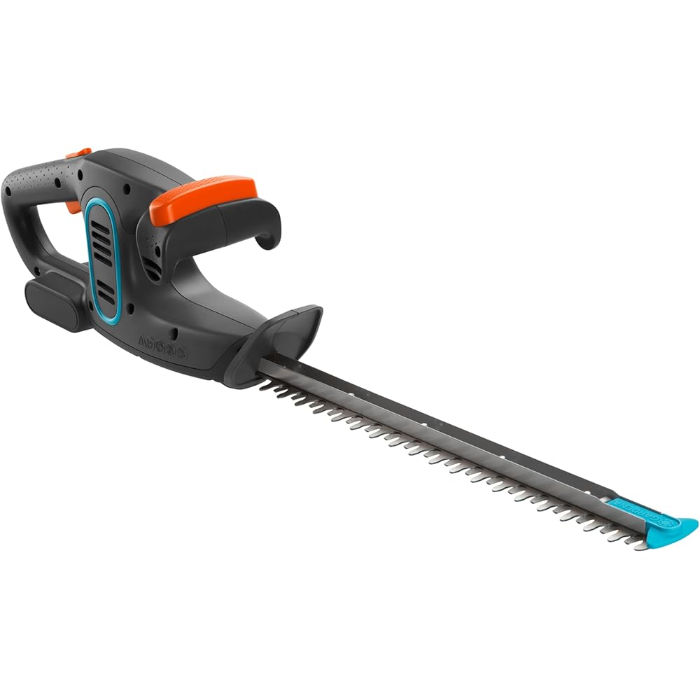 Gardena Taille-Haies EasyCut Li : Taille-buissons avec Batterie puissante de 14,4 V Li-ION, poignée ErgoTec et butée d'arrêt (9836-20) : Bricolage