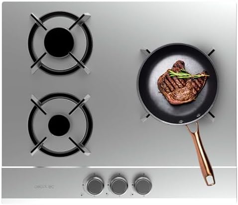 Cecotec Plaque gaz Bolero Squad G 4200S inox 4 foyers