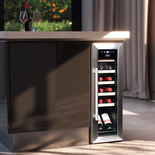 Cecotec Cave à vin Bolero GrandSommelier 2050 Inox 20 bouteilles