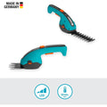 Gardena cisailles à Gazon et arbustes sans Fil ClassicCut Li: cisaille à Gazon et Coupe-arbustes, poignée Confortable avec indicateur d'état de Charge LED, Changement de Lame sans Outils (9885-20) : Jardin