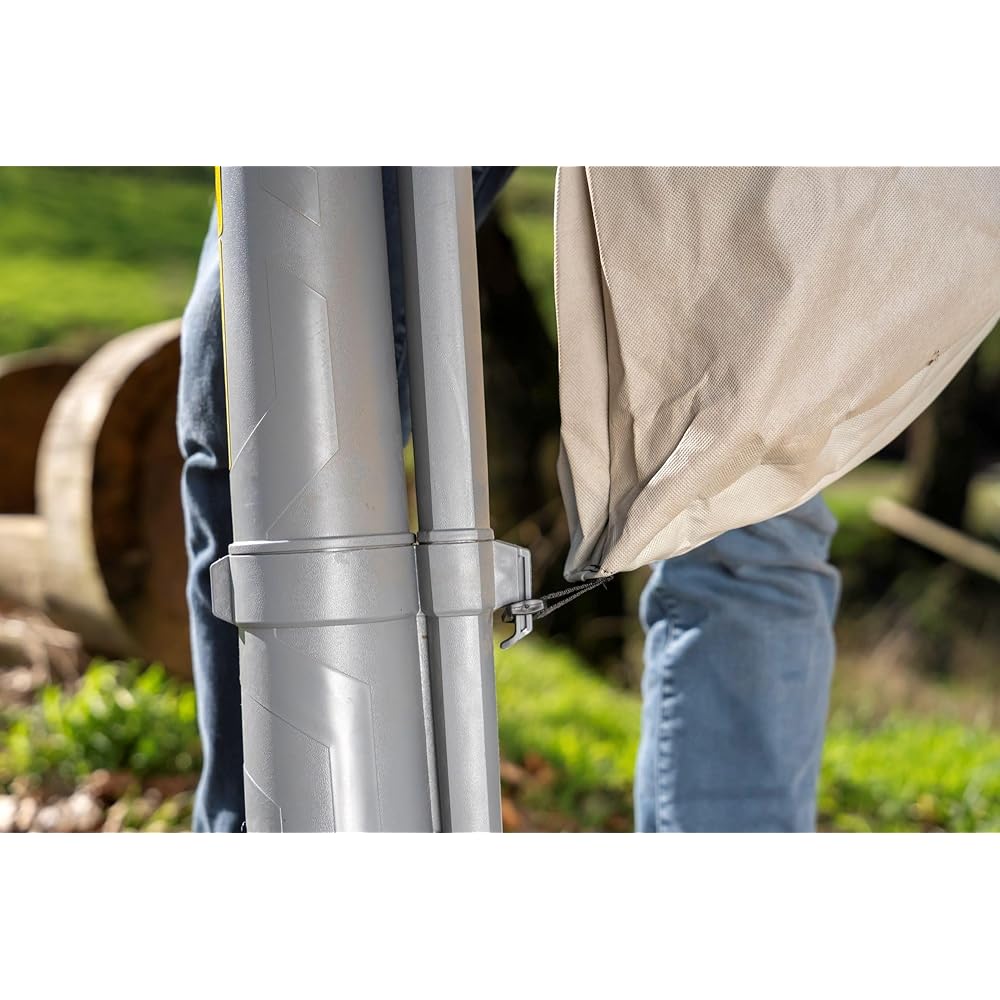 IKRA aspirateur souffleur de Feuilles à Batterie 3en1 IALS 2-20 INCL. 2X Batterie & Double Chargeur Rapide : Jardin
