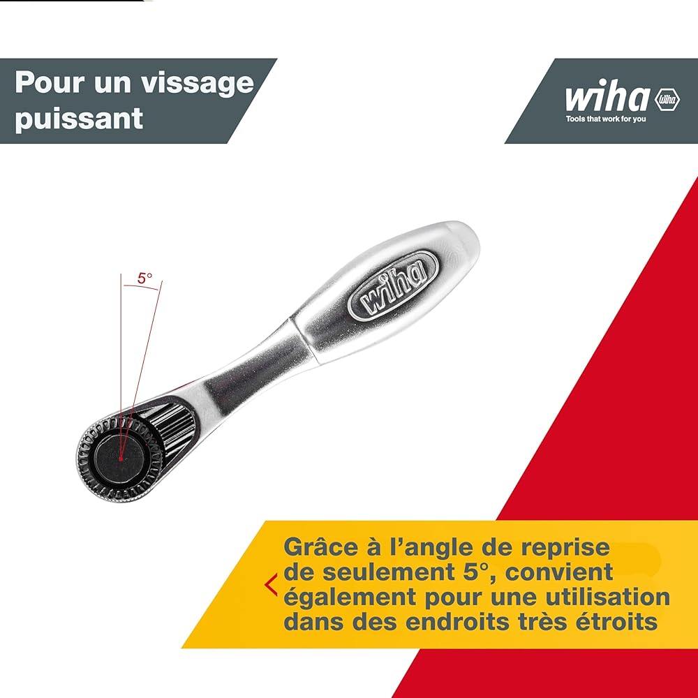 Wiha Jeu de 65 embouts avec coffret : Bricolage
