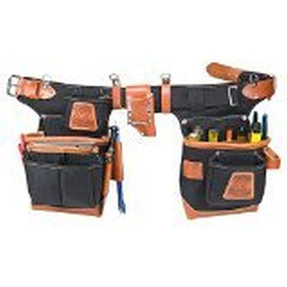 Occidental Leather 9850 Ceinture porte-outils Taille ajustable Noir : Bricolage