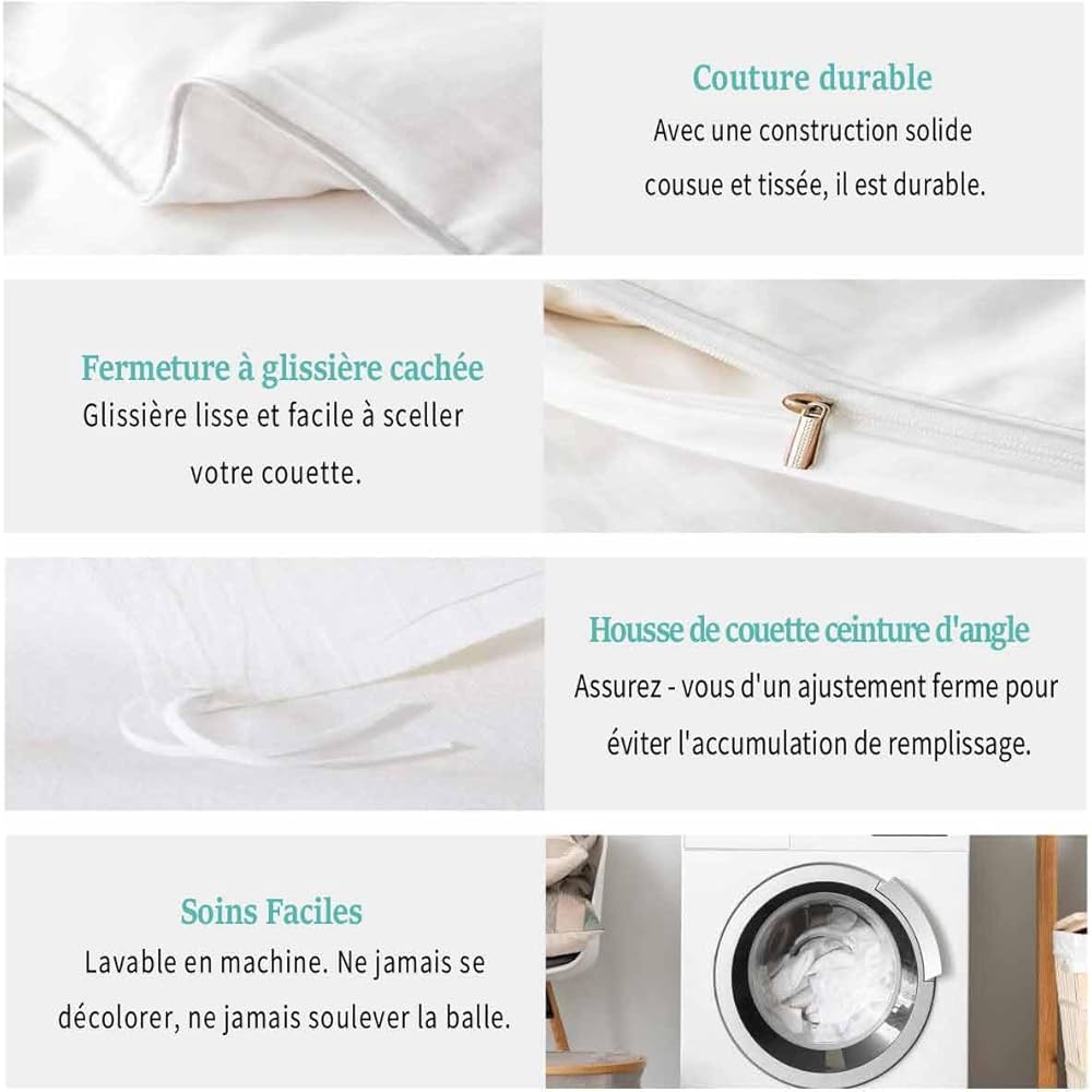 Homemissing Carte du Monde 100% Coton Housse de Couette 220x240cm Monde illuminé Coton Suite Coton Chambre à Coucher Voiture réversible Continental National Marine Literie Set topographie : Cuisine et Maison