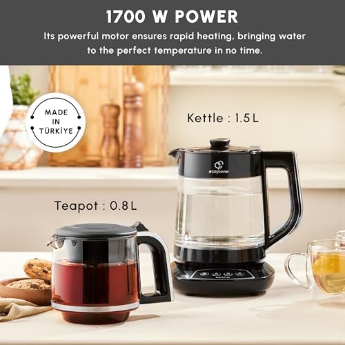 Karaca Caysever Machine à thé automatique 1700W