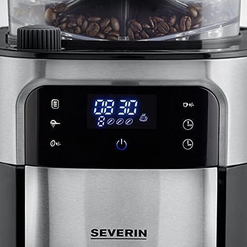 Severin KA 4814 Cafetière filtre avec broyeur 8 tasses