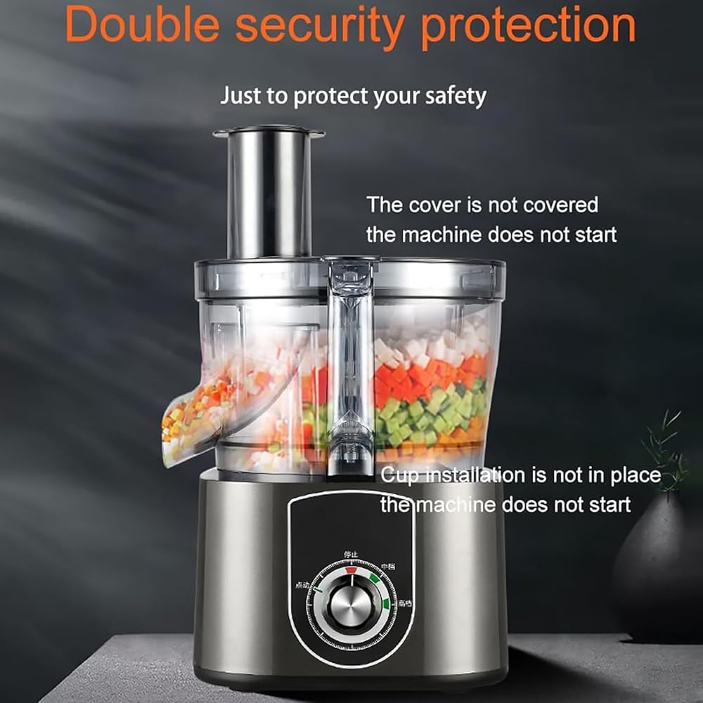 Robot culinaire électrique 5L 600W pour fruits et légumes