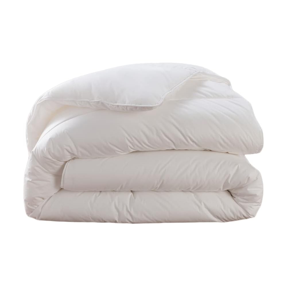 DODO | Couette Acti Protect Tempérée 220x240 I pour Lit 2 Personnes I Idéale Toute l'Année (18 à 22°C) I Enveloppe 100% Coton Doux Anti-Acariens I Entretien Facile I Fabriquée en France : Cuisine et Maison