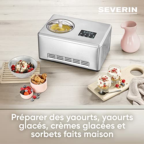 Severin EZ 7406 Sorbetière et yaourtière 2-en-1