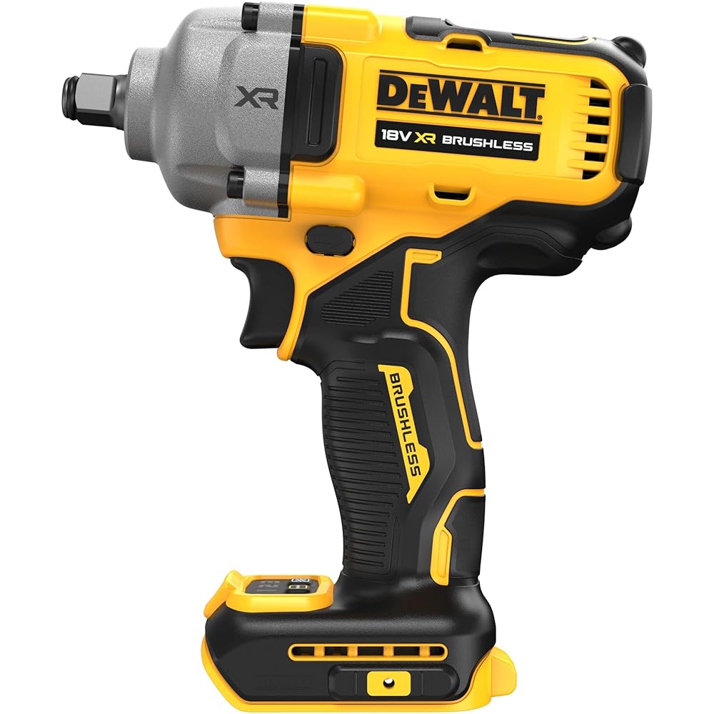 DeWalt - Clé à choc sans fil brushless ultracompacte à bague de retenue M24 18V Li-ion XR - Sans batterie - DCF891N-XJ : Bricolage