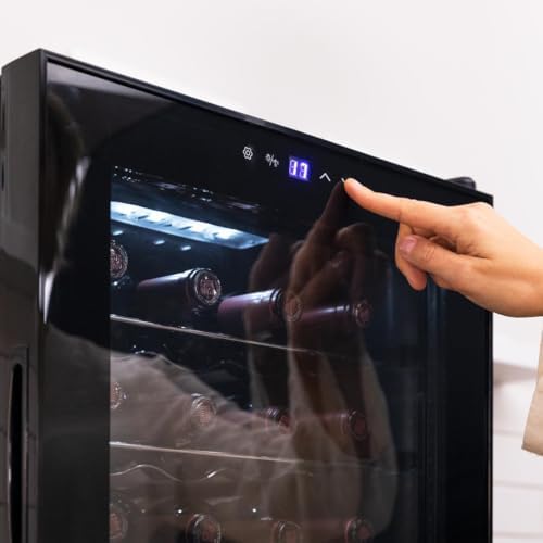 Cecotec Cave à vin Bolero GrandSommelier 2050 Inox 20 bouteilles