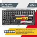 Wiha Jeu de 65 embouts avec coffret : Bricolage