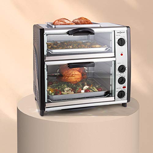 OneConcept All You Can Eat Four électrique 42L, 2 plaques