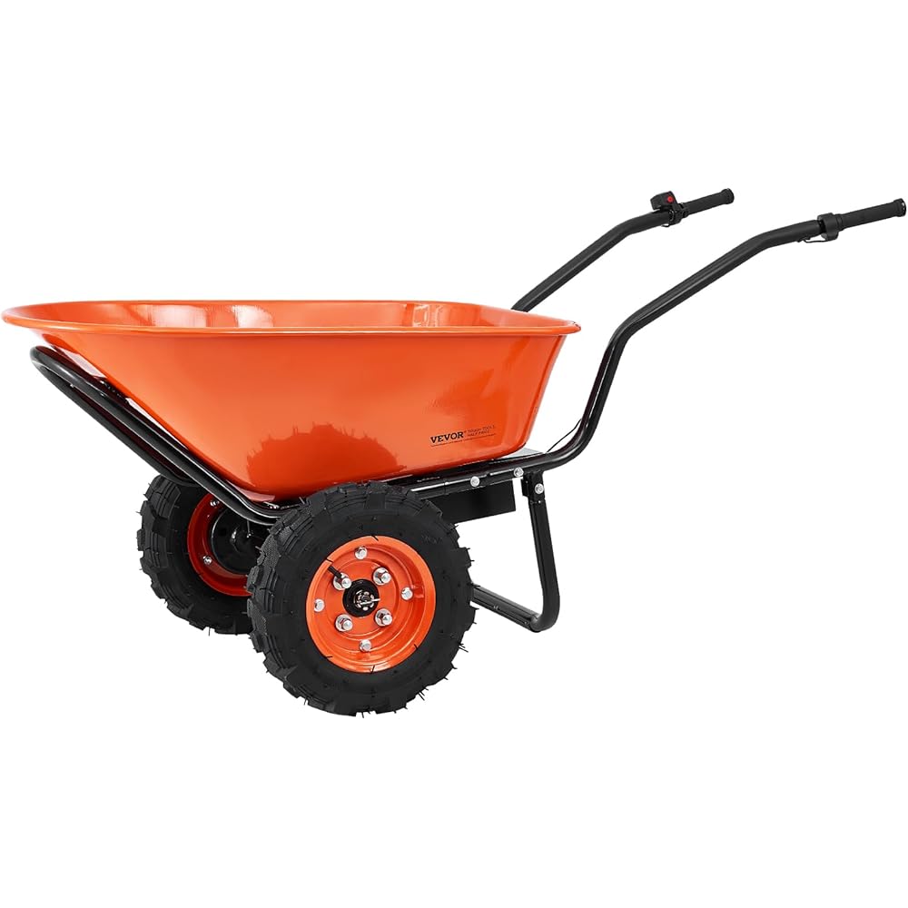 VEVOR Brouette électrique motorisée 500W 2 roues