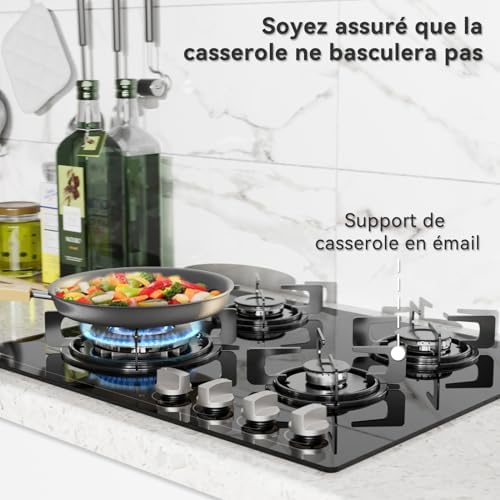 Magicplux Plaque de cuisson gaz 2 feux 4300W