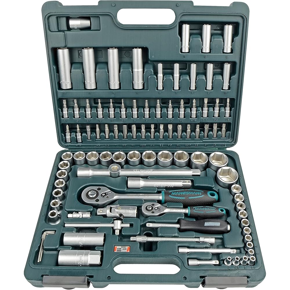 Mannesmann M98410 Clé à douille 94 pièces (Import Allemagne) : Bricolage