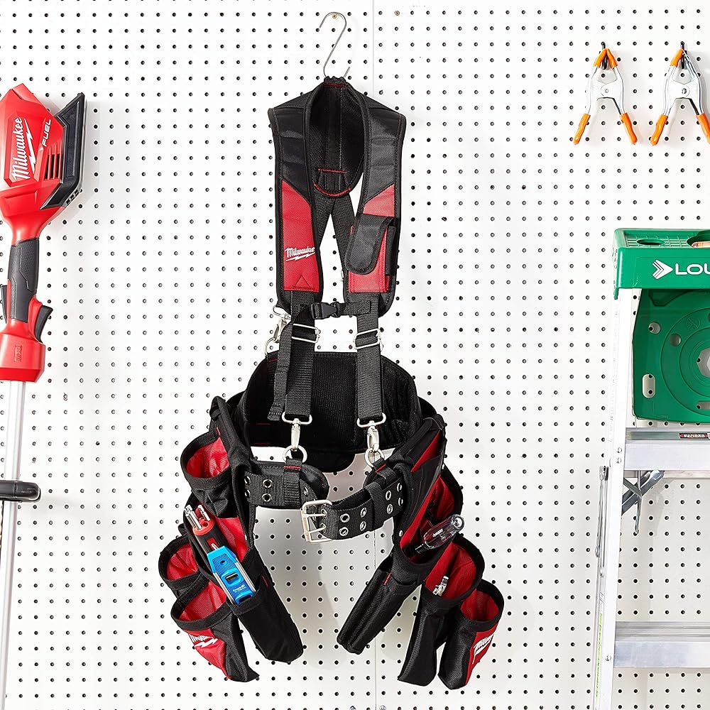 Harnais Porte Outils de Charpentier MILWAUKEE - 48228120 : Bricolage