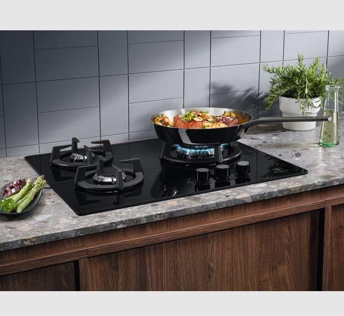 Electrolux KGE6633NOK Plaque gaz 3 zones avec Wok