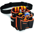 BETA - 2005PA/ET Porte-outils en nylon avec assortiment de 8 outils électrotechniques, tissu résistant aux chocs, ceinture réglable, poches pratiques pour outils et crochets, 020050035 : Bricolage