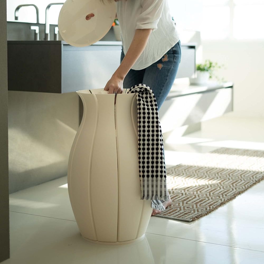 Guzzini Panier à Linge NINFEA 63L Blanc