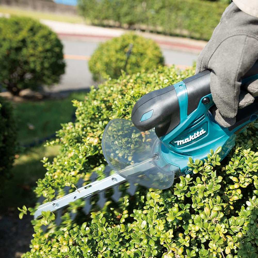 Makita DUM111ZX LXT 18 V Cisaille à Gazon et Cisaille à Arbuste à Batterie Noir : Jardin