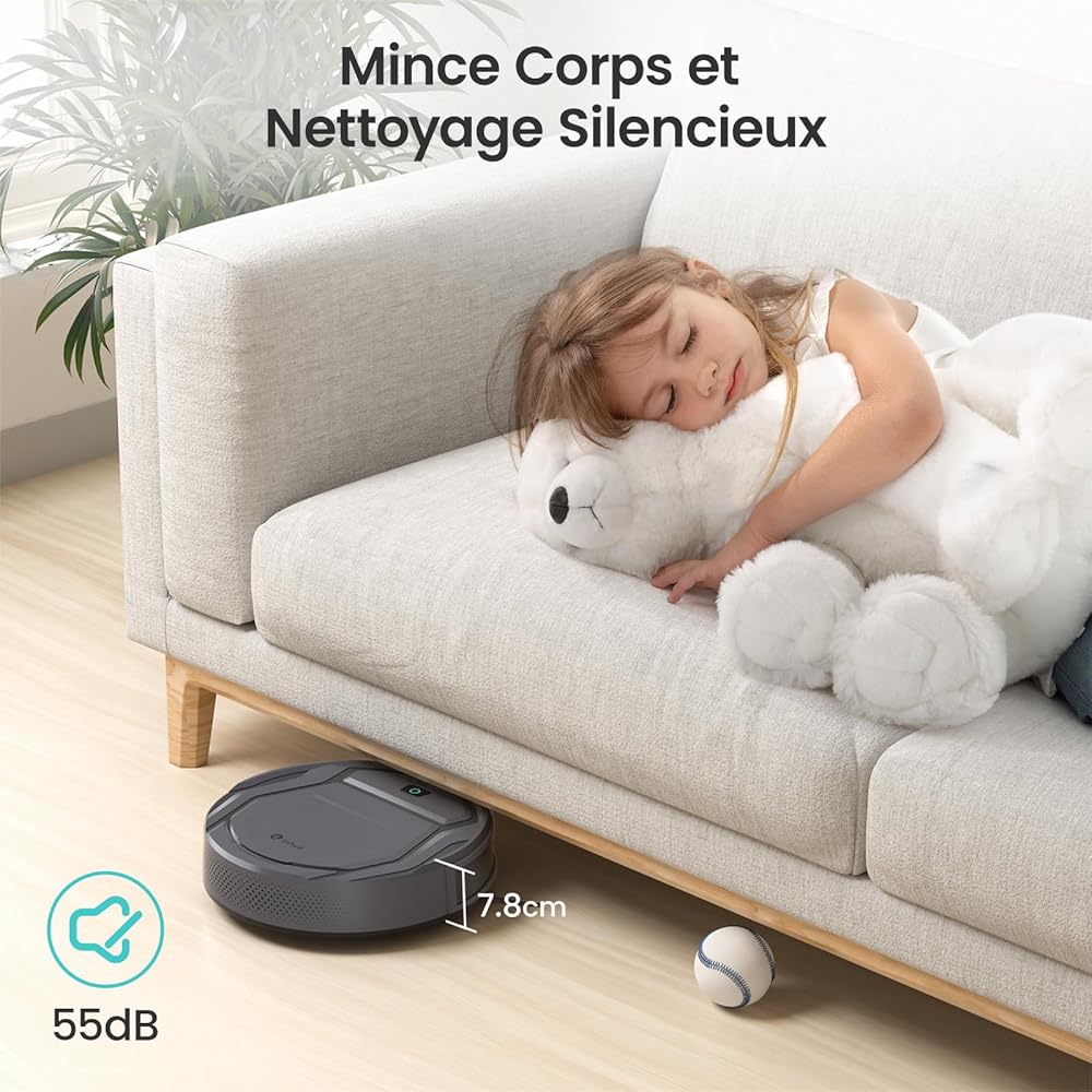 Lefant M210PG Aspirateur robot avec télécommande