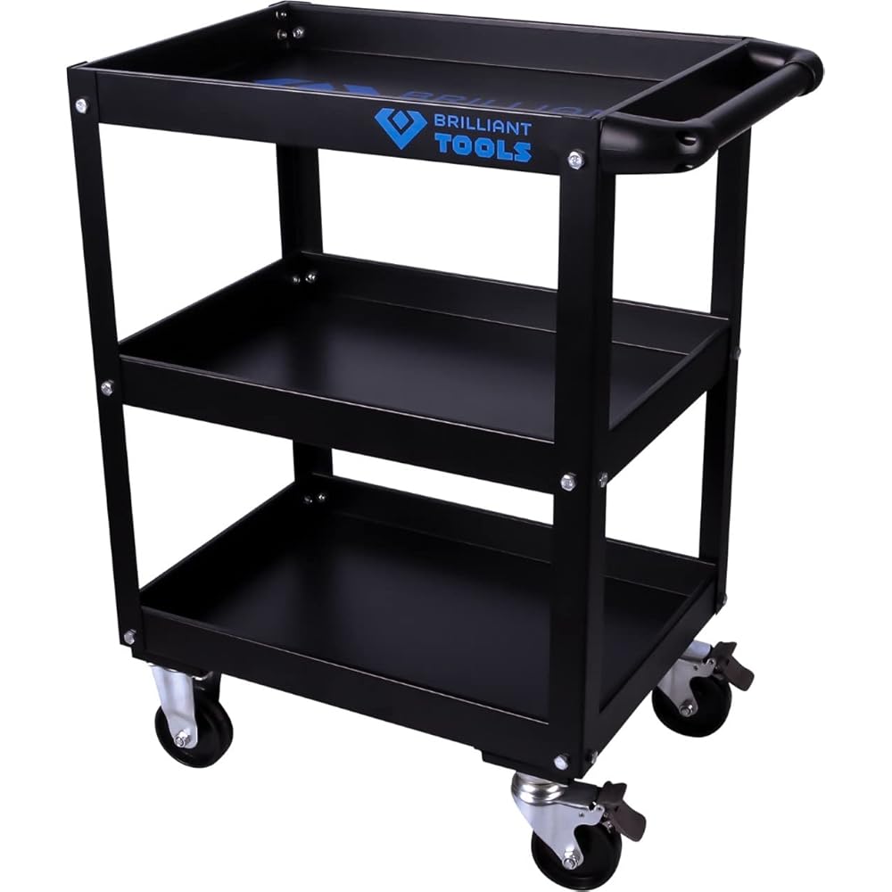 BRILLIANT TOOLS Chariot d'atelier Bleu/Noir : Sports et Loisirs