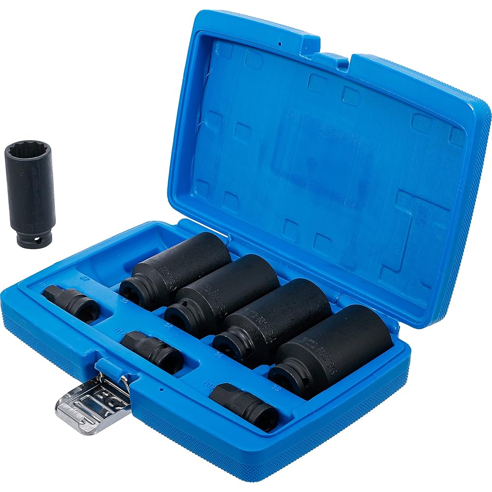 BGS 5335 - Jeu de douilles spéciales pour arbres d’entraînement - 27 - 36 mm - 8 pièces : Bricolage