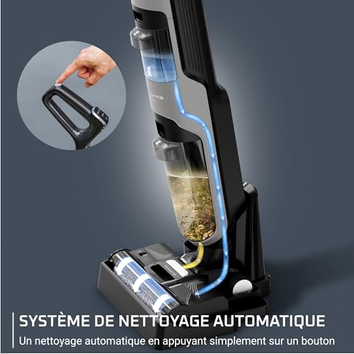 Rowenta X-Clean 4 Aspirateur balai laveur sans fil