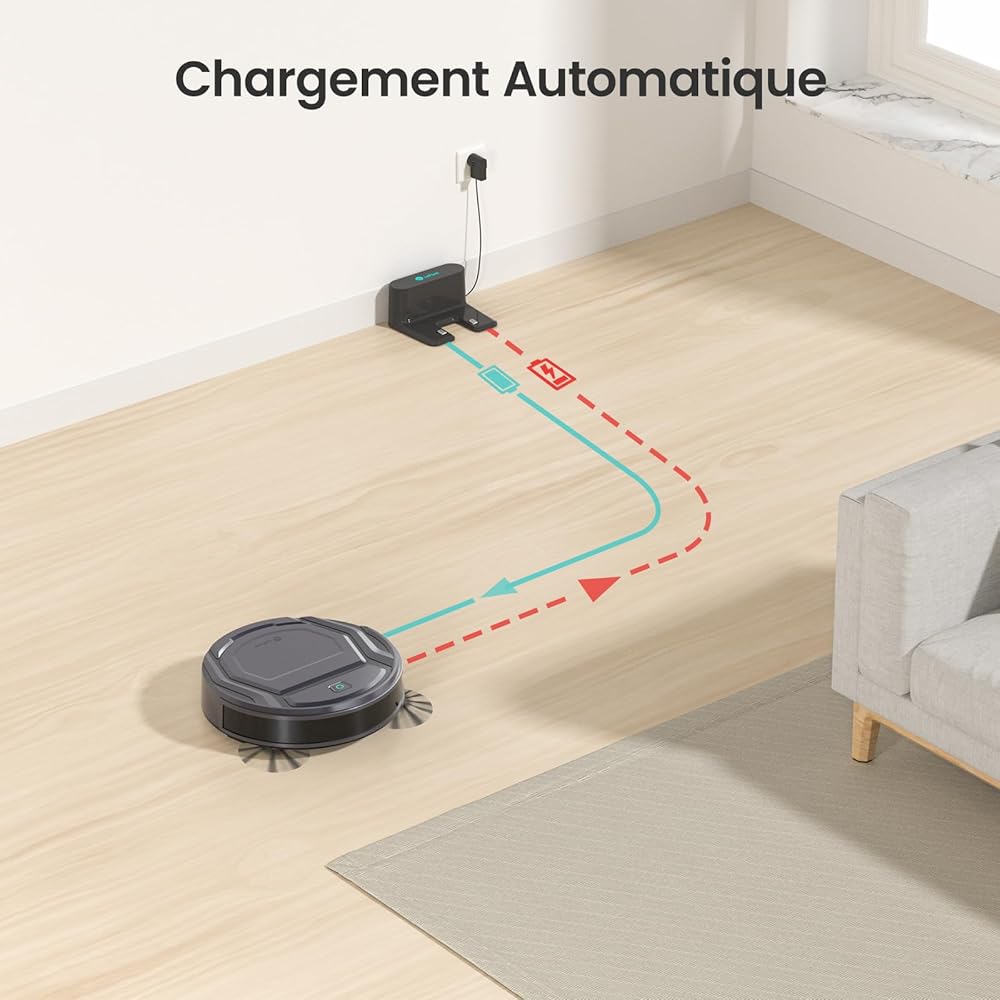 Lefant M210PG Aspirateur robot avec télécommande