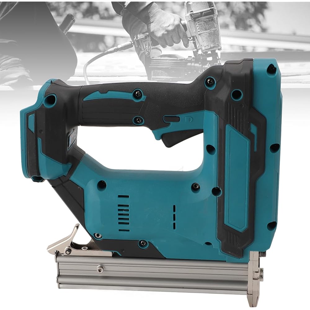 Cloueur électrique sans Fil, Pistolet à Ongles, Agrafeuse Alimentée, Réglage de la Profondeur, Agrafeuse Automatique pour Batterie au Lithium BL1850 18V : Bricolage