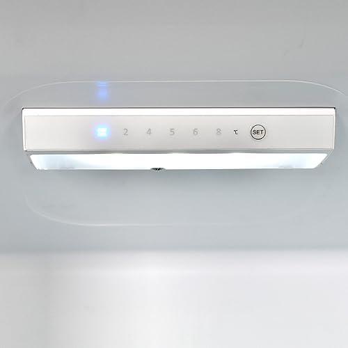 CHiQ Réfrigérateur congélateur combiné 356L, inox