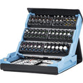 HAZET Smartcase Jeu d'embouts 2200SC-3 I 96 pièces, entraînement : 1/4 pouce, un maximum d'outils dans un minimum d'espace pour une meilleure vue d'ensemble I Jeu d'outils pliable : Bricolage