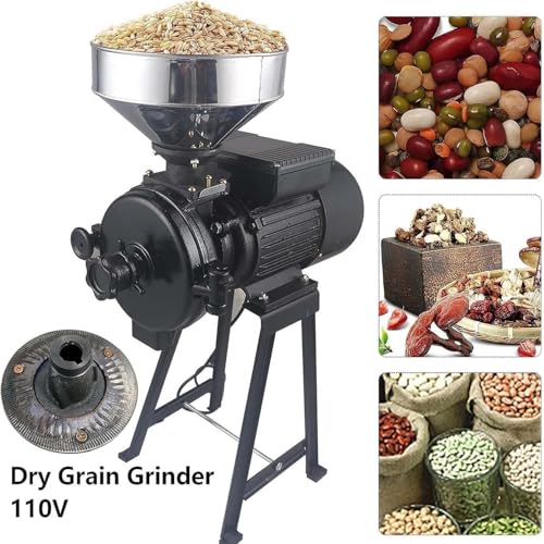 Moulin à grains électrique commercial 3000W pour céréales