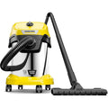 Kärcher WD 3-18 1.628-575.0 NASS-/Trockensauger 225W 17l Ohne Akku, Aspirateur Eau & poussière sur Batterie, Alu, Jaune, 18 V : Cuisine et Maison