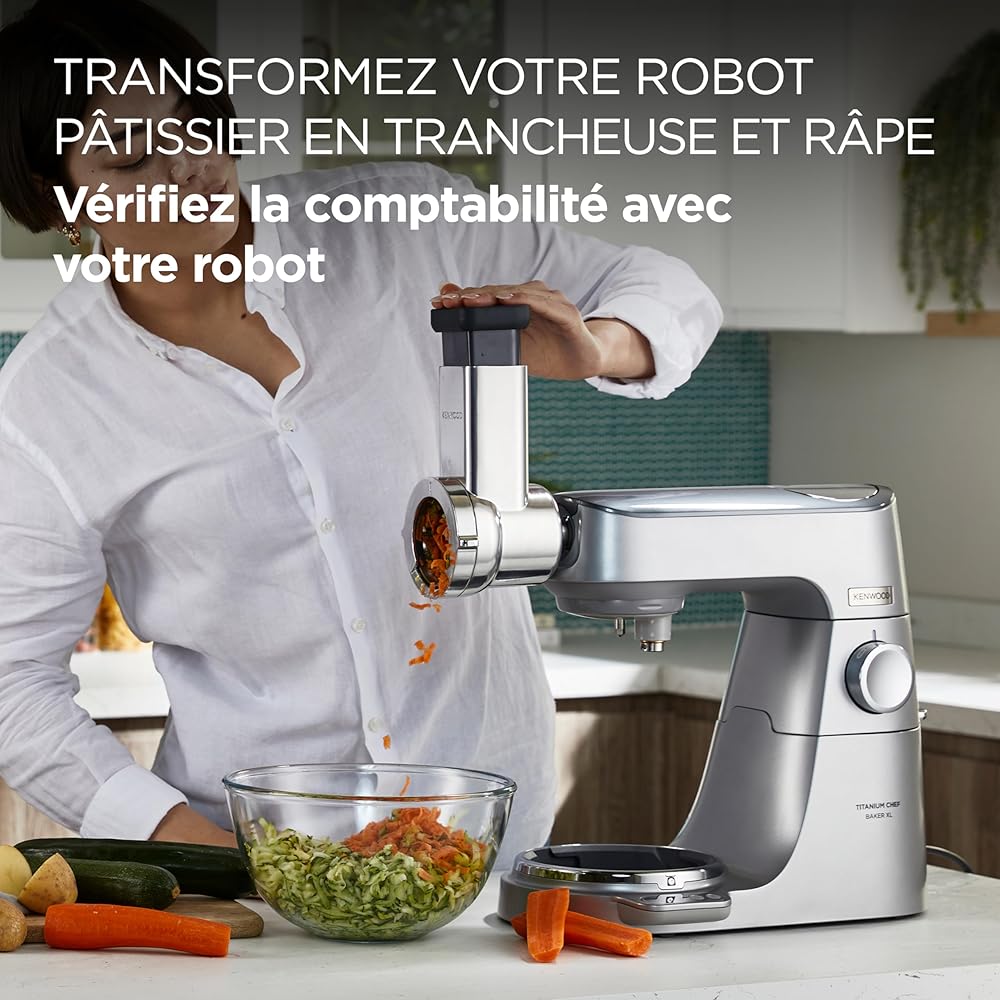 Kenwood KAX643 Trancheuse et râpe pour robot
