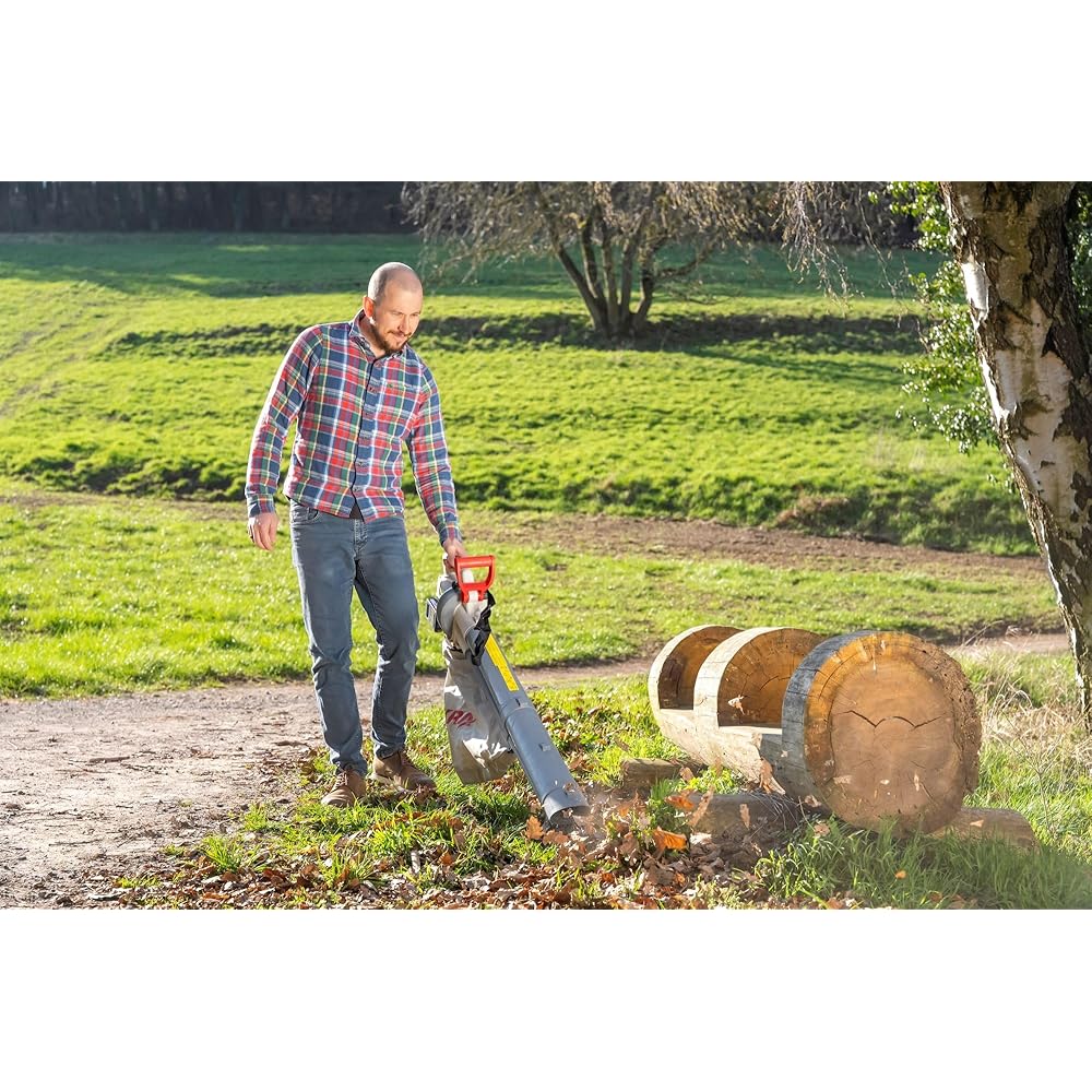 IKRA aspirateur souffleur de Feuilles à Batterie 3en1 IALS 2-20 INCL. 2X Batterie & Double Chargeur Rapide : Jardin