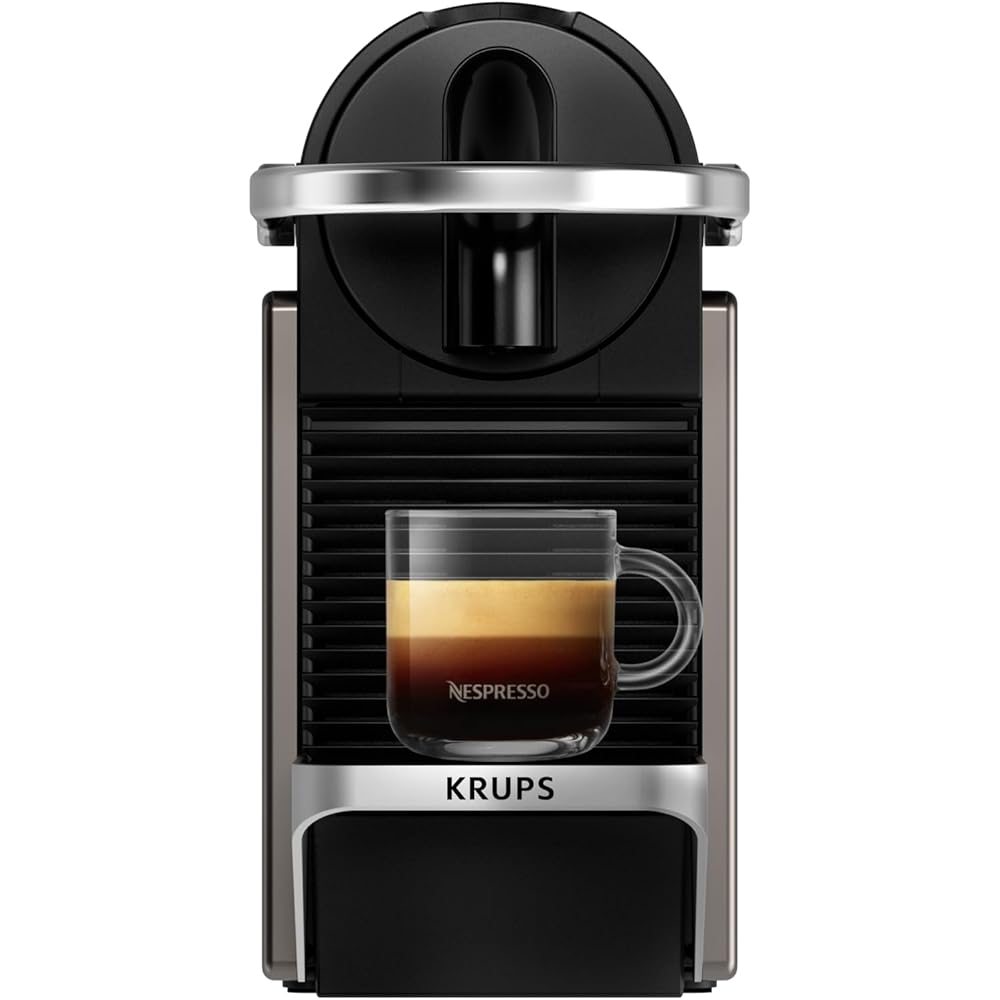 Nespresso Krups Machine à Café Pixie Titane