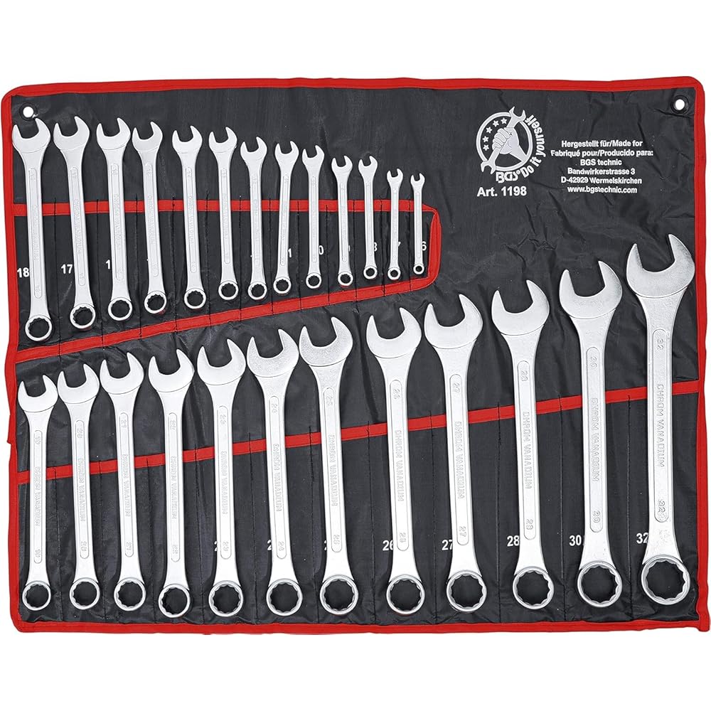 KS TOOLS Coffret de douille 1/4 3/8 1/2-179 pcs & Kraftmann 1198 | Jeu de clés mixtes | 6-32 mm | 25 pièces : Bricolage