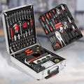 tectake® Caisse à outils sur roulettes Boîte à outils en Aluminium 799 Pièces 3 Compartiments, Rangement atelier Outillage à main Bricolage Embout visseuse Kit tournevis Rangement visserie : Bricolage