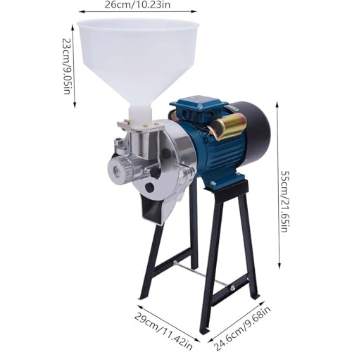 Broyeur à grains électrique commercial 2200W réglable