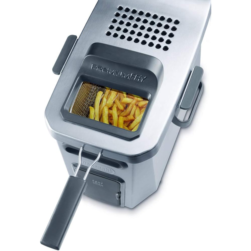 De'Longhi Friteuse Électrique 5L Argent