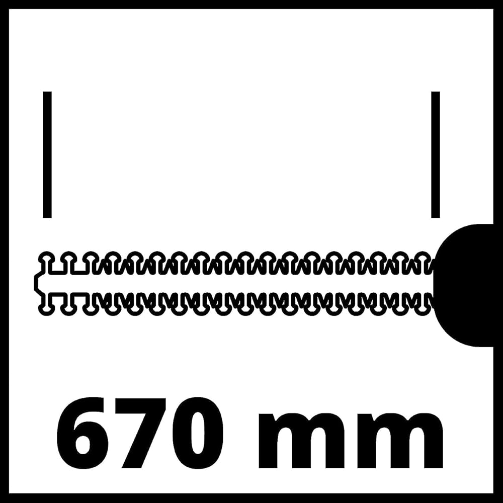 Einhell Taille-haies électrique GE-EH 7067 700W 67cm