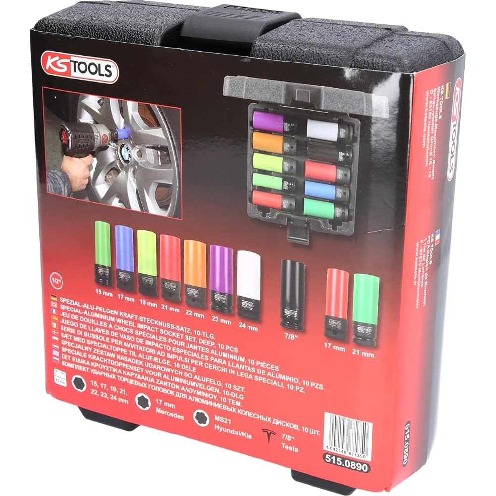 KS Tools 515.0890 douills et ensemble de douilles : Bricolage